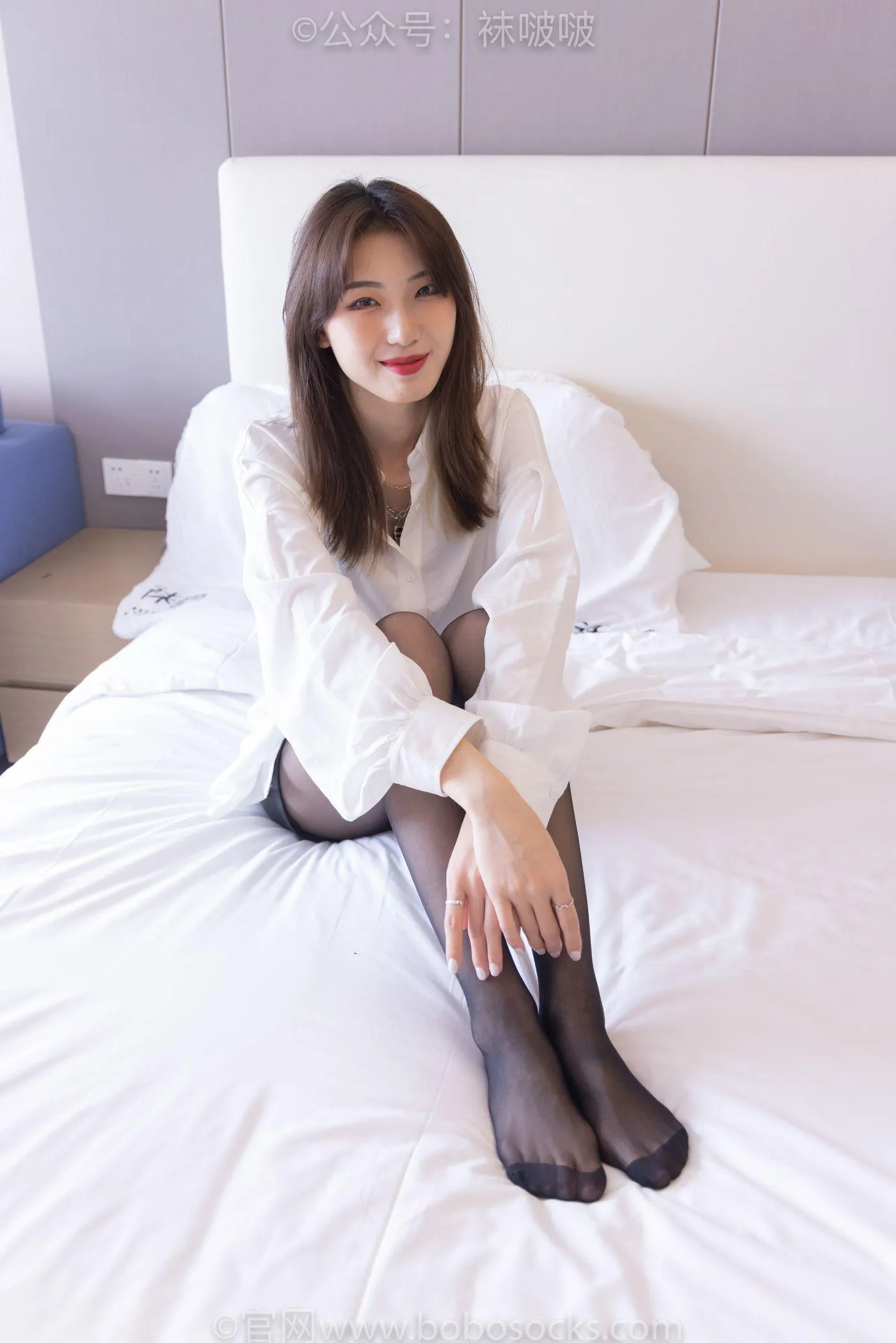 [BoBoSocks袜啵啵]NO.046 枫枫-短靴、黑丝 [135P]插图9